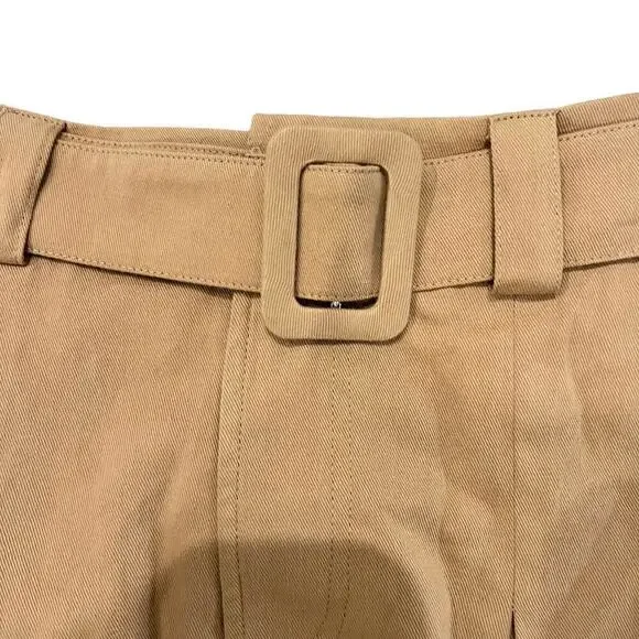 Y2K Fall Style Trendy Brown Pleated Mini Skirt by All in Favor Size S - Picture 2 of 4